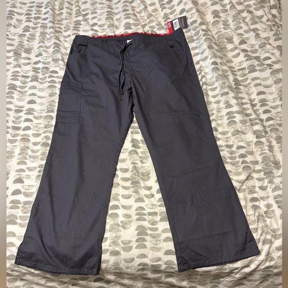 Dickies Women’s Scrub Pants Pewter Gray - Picture 3 of 4